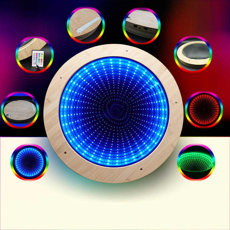 The Infinite Mirror creates a spellbinding illusion of endless depth with mirrored surfaces. Its shimmering, never - ending reflections offer a magical visual journey, captivating eyes with surreal wonder.